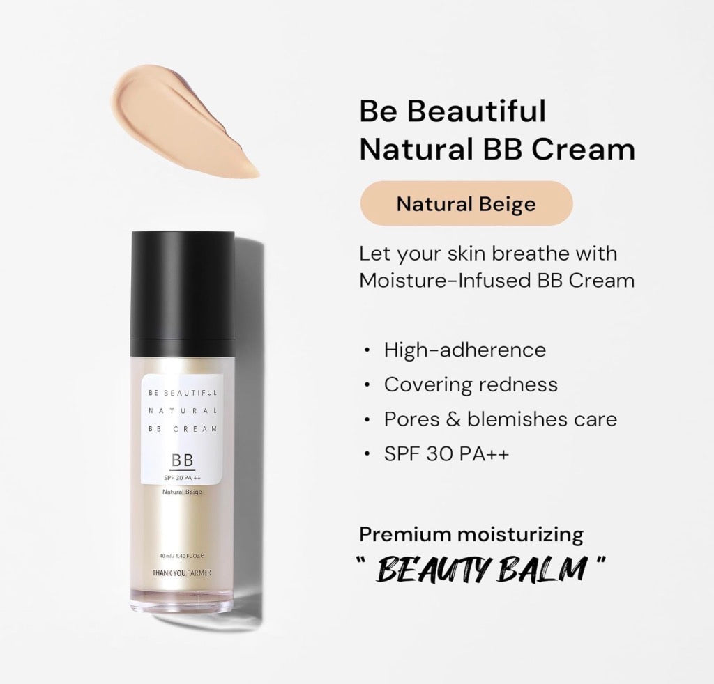 THANK YOU FARMER Be Beautiful Natural BB Cream 40ml