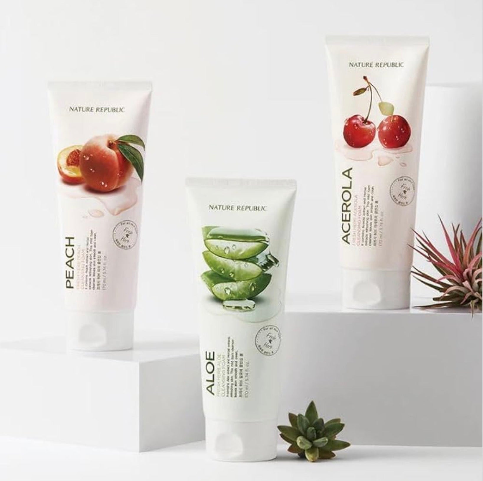 NATURE REPUBLIC Fresh Herb Cleansing Foam 170ml