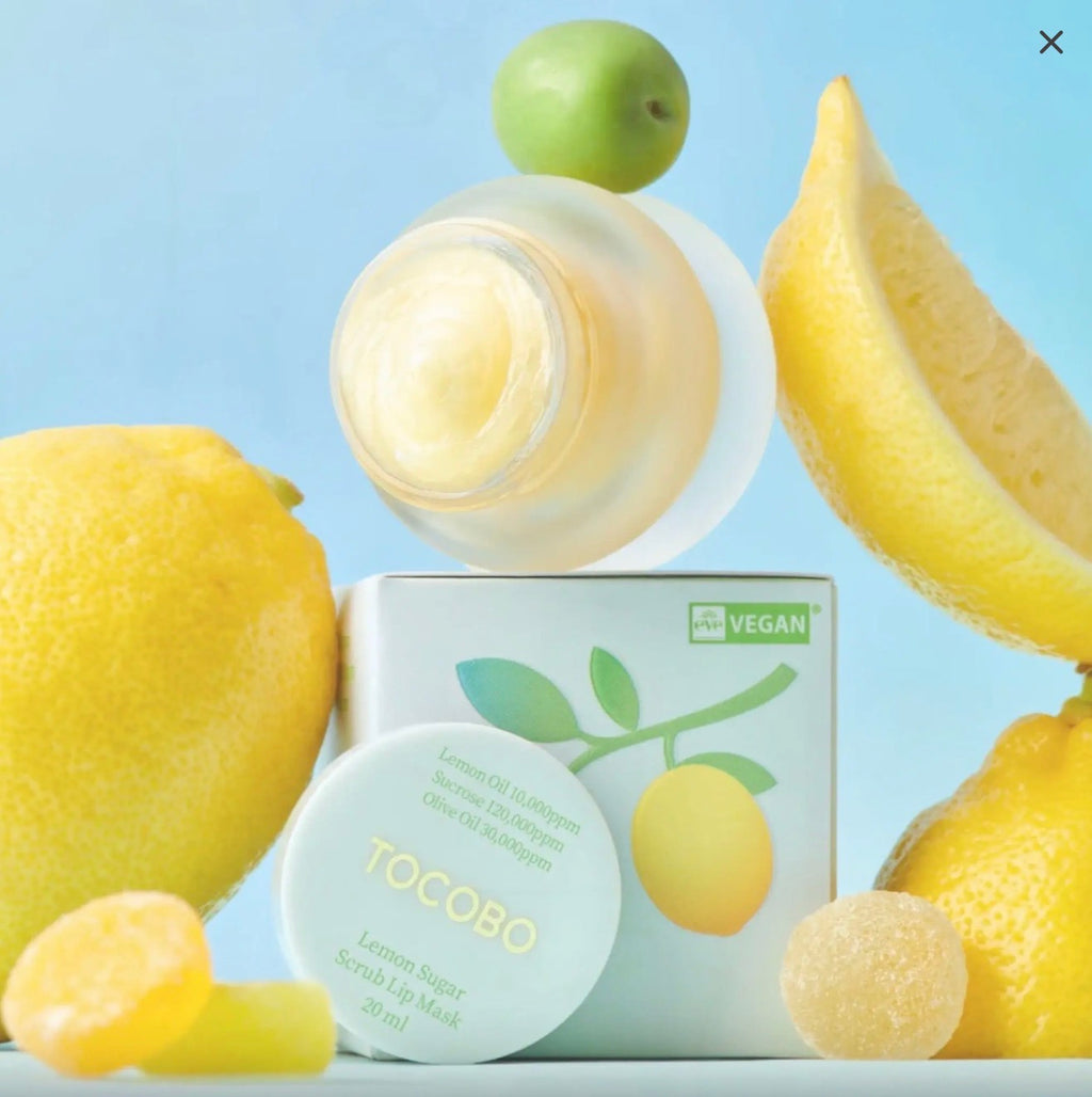 TOCOBO Lemon Sugar Scrub Lip Mask 20ml