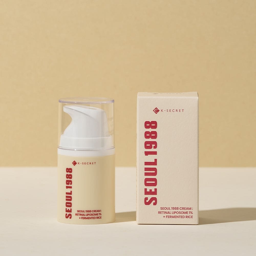 K-SECRET SEOUL 1988 Cream: Retinal Liposome 1% + Fermented Rice 50ml