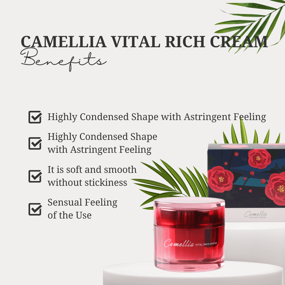 JEJU INDI Camellia Vital Rich Cream 50ml
