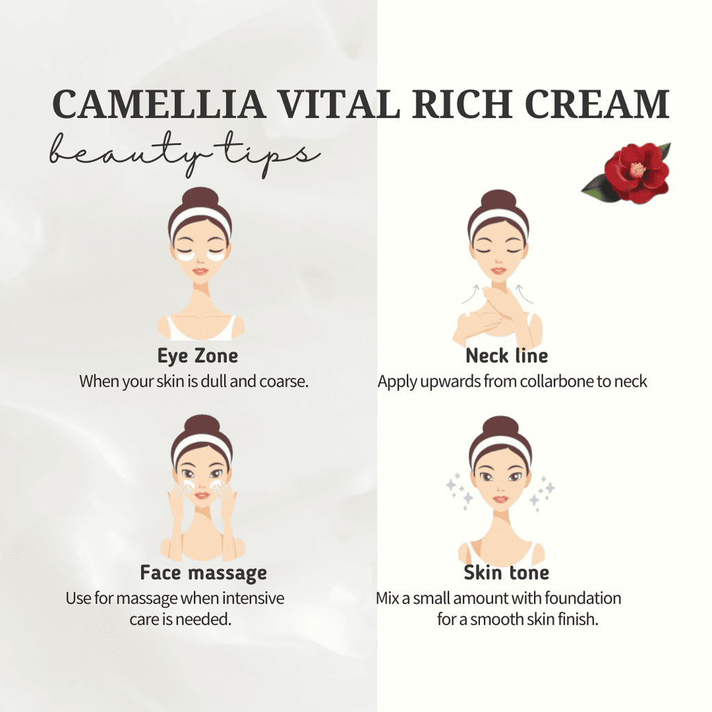 JEJU INDI Camellia Vital Rich Cream 50ml