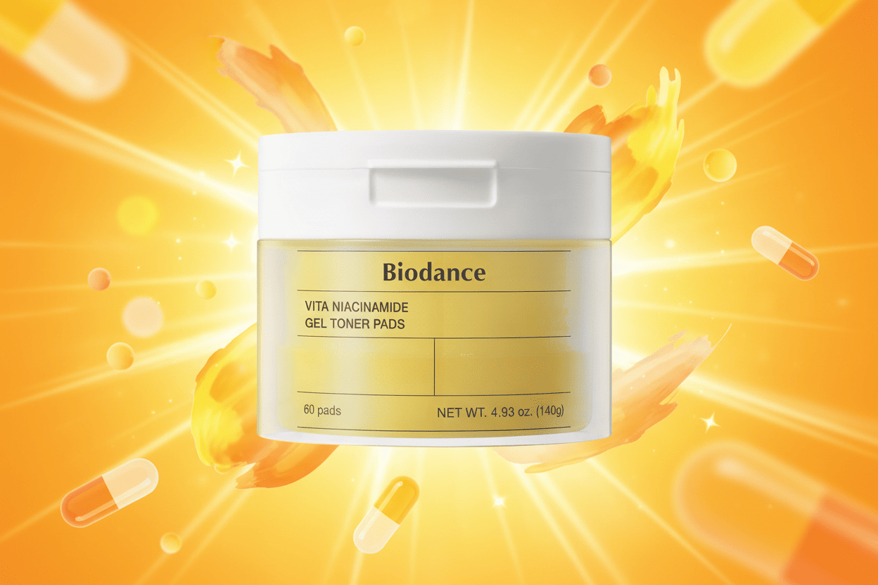Biodance Vita Niacinamide Gel Toner Pads 140g/60ea