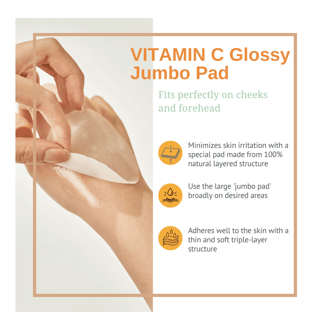 JEJU INDI Vitamin C Glossy Jumbo Pad 160ml