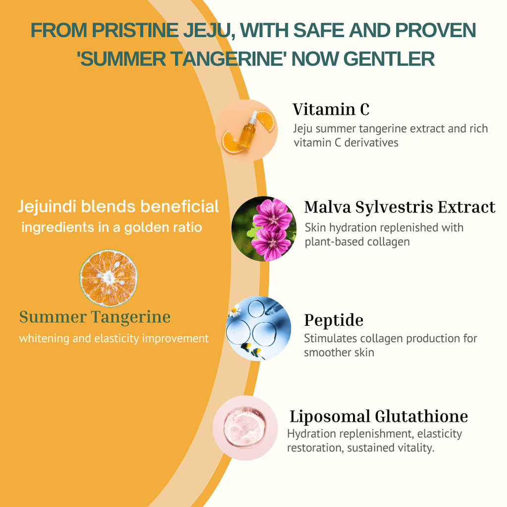 JEJU INDI Vitamin C Glossy Jumbo Pad 160ml