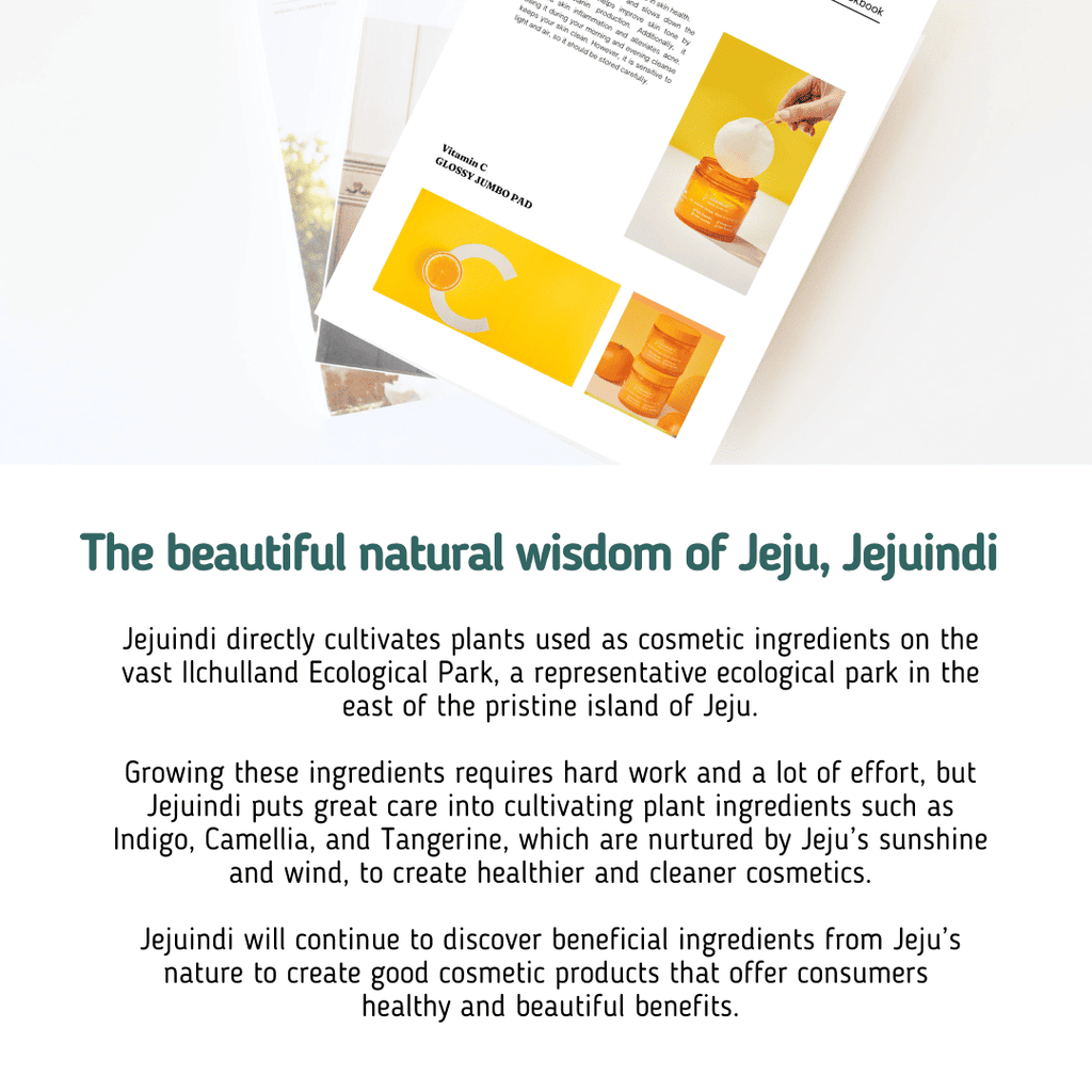 JEJU INDI Vitamin C Glossy Jumbo Pad 160ml