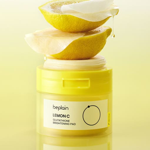 Beplain Lemon C Glutathione Brightening Pad 70ea