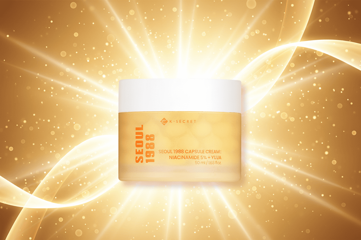 K-SECRET SEOUL 1988 CAPSULE CREAM : NIACINAMIDE 5% + YUJA 50ml