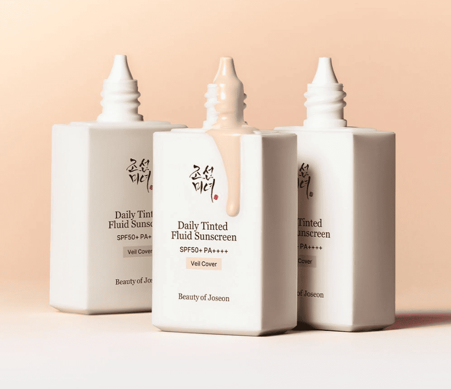 Beauty of Joseon Daily Tinted Fluid Sunscreen [VEIL COVER] SPF50+ PA+++ 50ml
