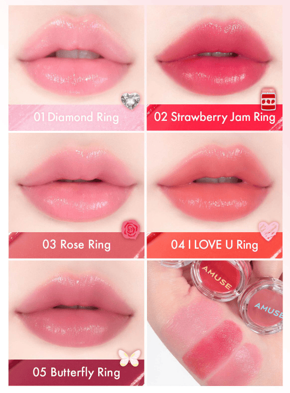 AMUSE Ring Lip Balm 0.9g