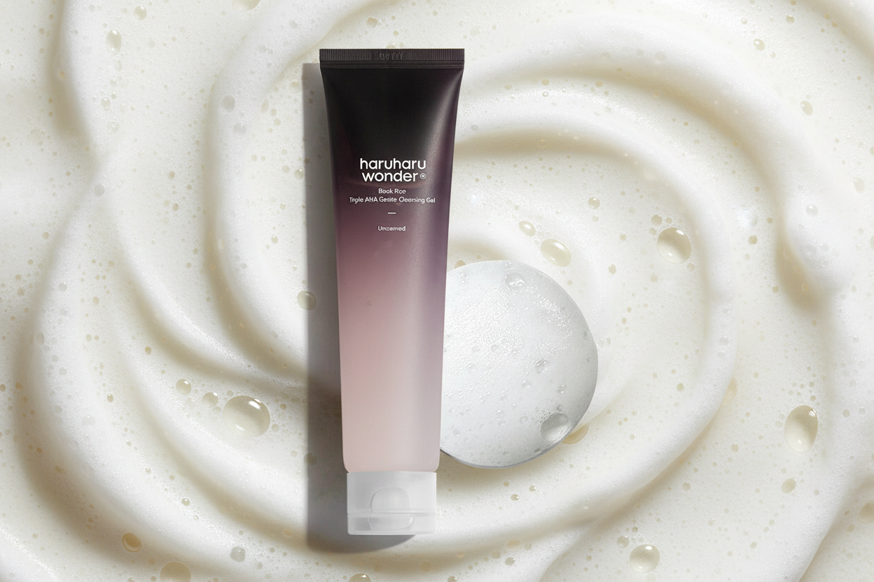 haruharu wonder Black Rice Triple AHA Gentle Cleansing Gel 100ml