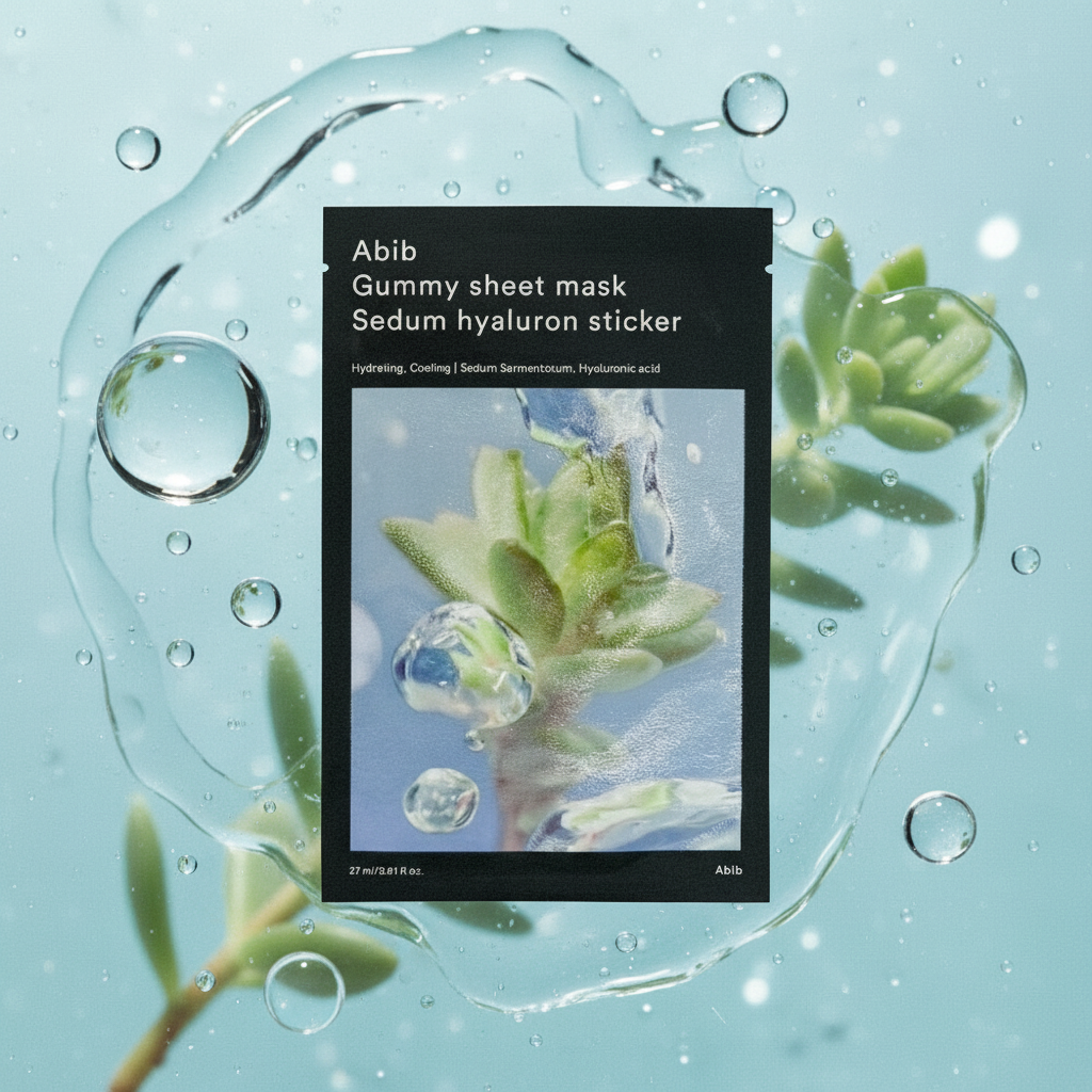 Abib Gummy Sheet Mask Sedum Hyaluron Sticker 27ml X 10ea 
