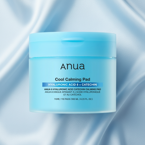 Anua 8 Hyaluronic Acid Catechin Calming Pad 185ml/110ea
