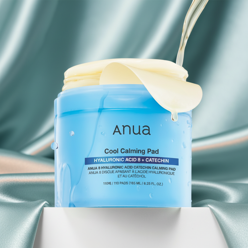 Anua 8 Hyaluronic Acid Catechin Calming Pad 185ml/110ea