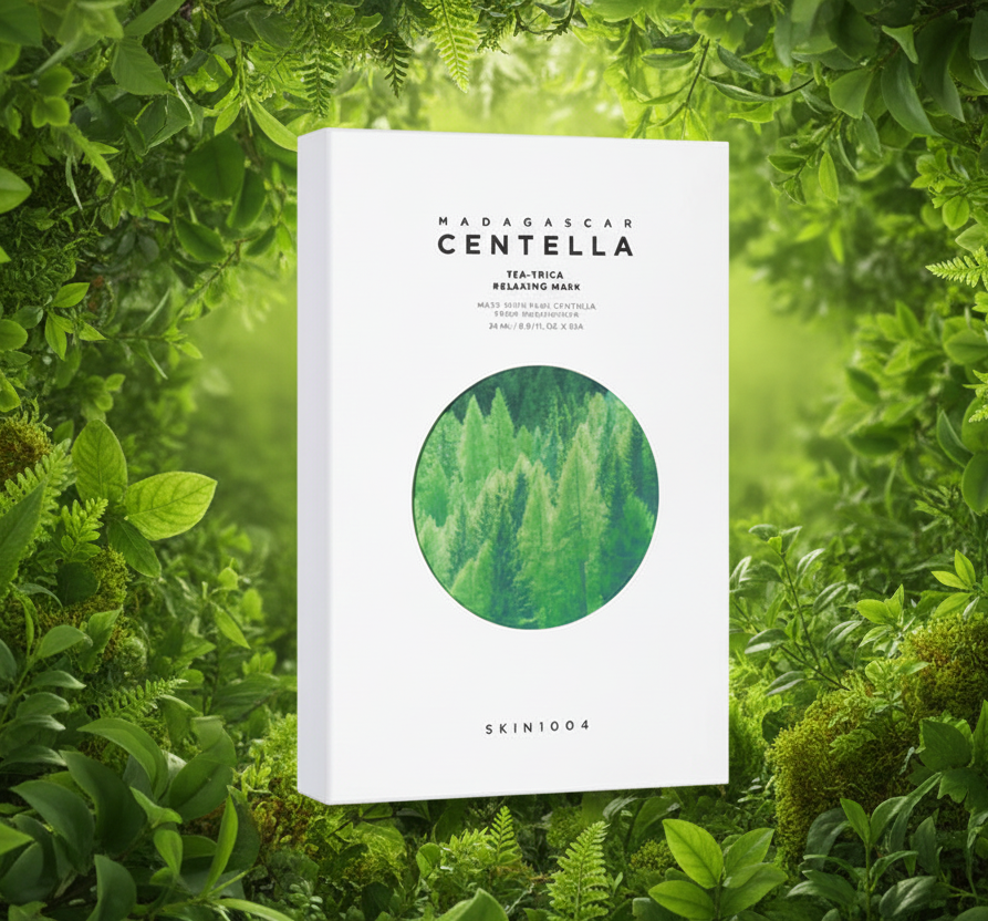 SKIN1004 Madagascar Centella Tea-Trica Relaxing Mask 24ml X 5ea