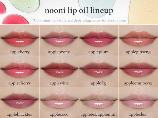 Nooni Apple Lip Oil 3.7ml